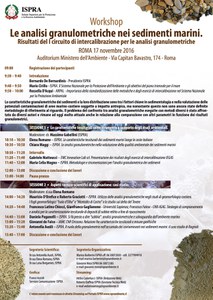 The particle size analysis of marine sediments