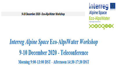 Interreg Alpine SpaceEco-AlpsWater Workshop