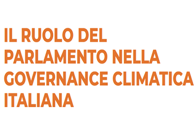 The Parliament role in the Italian climate governance