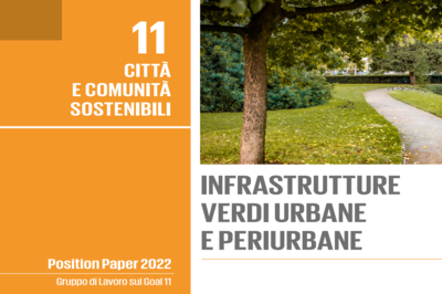 Publication of the Position Paper: "Urban and periurban green infrastructures" of ASvis