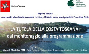 The protection of the Tuscany coast - From monitoring to programming