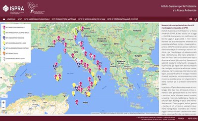 The new web site of the ISPRA networks for monitoring the physical state of the sea is online