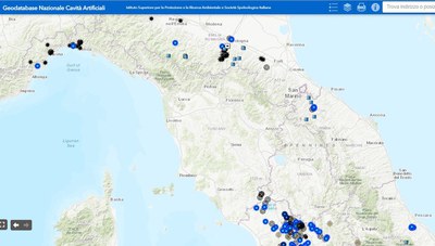 The National Geodatabase of Artificial Cavities (GNCA) is online