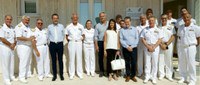 ISPRA President and DG visiting the Environmental Laboratory of the Coast Guard