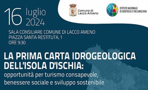 Presentation of the first hydrogeological map of the island of Ischia