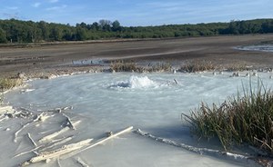 The natural monument of the Manziana caldera: the Earth breathes