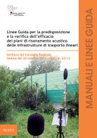 Guidelines for the testing of noise abatement plans effectiveness for linear transport infrastructures The Guidelines set out a methodology to carry out noise abatement plans for linear transport infrastructures.