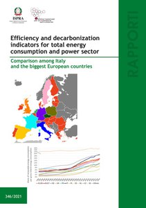 Efficiency and decarbonization indicators for total energy consumption and power sector. Comparison among Italy and the biggest European countries