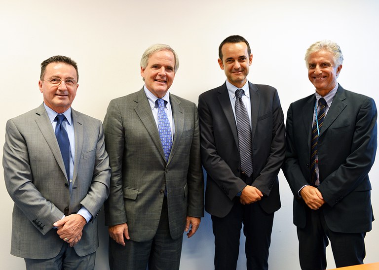 Nader MAMISH (US.NRC), Stephen Burns (US.NRC), Stefano Laporta (ISPRA), Roberto Ranieri (ISPRA)