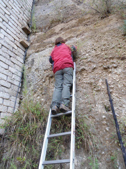 Antrodoco (RI): campionamenti nei depositi alluvionali del sintema di Torrente Ariana