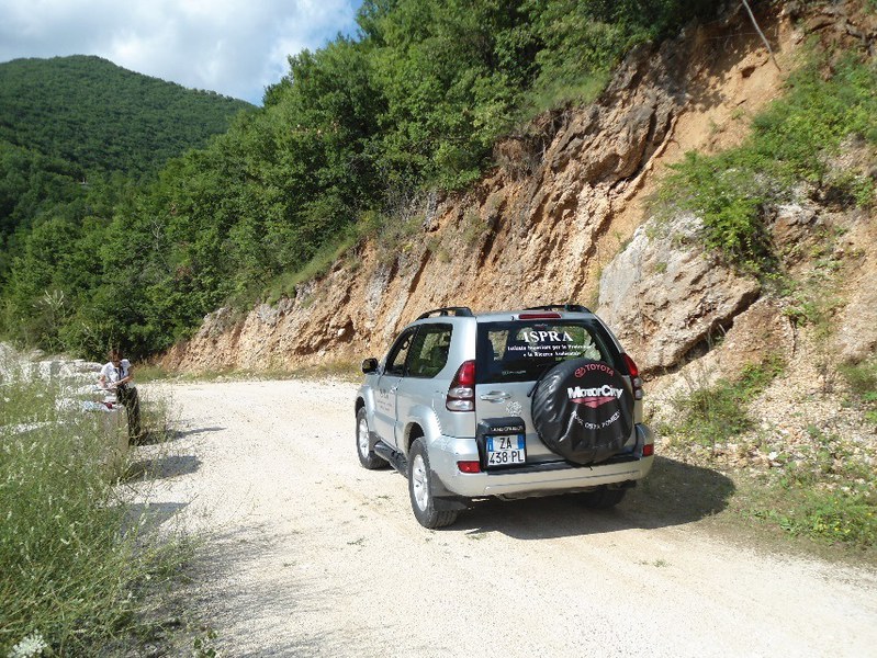 Valle di Corno (RI): brecce del supersintema della Conca di Rieti