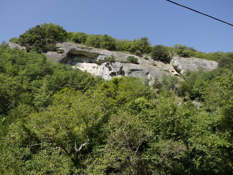 SS4 Salaria, altezza Quintodecimo, Frazione di   Acquasanta