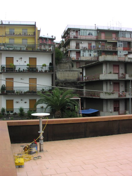 Stazione gps non-permanente: scuola materna di Aci Catena