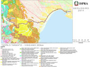 Carta prodotta dal Servizio Geologico Nazionale