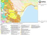 Carta prodotta dal Servizio Geologico Nazionale