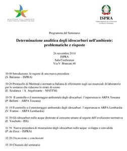 Determinazione analitica degli idrocarburi nell'ambiente: problematiche e risposte