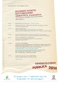 Strategia marina - secondo evento - Sottoregione Adriatica