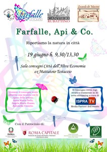 Farfalle, Api & Co. Riportiamo la natura in città 