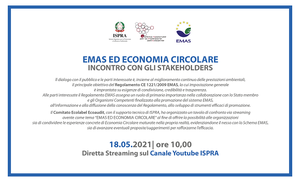 EMAS ed Economia Circolare. Incontro con gli stakeholders