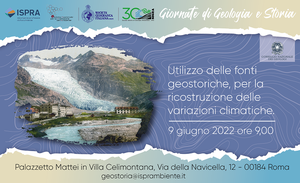 Quarta Giornata di Geologia e Storia. Utilizzo delle fonti geostoriche per la ricostruzione delle variazioni climatiche