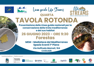 4° Incontro per la presentazione delle Linee guida per la conservazione della trota mediterranea e del suo habitat – LIFE STREAMS Az. E.1.2.