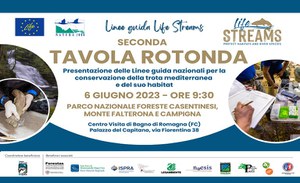 Incontro per la presentazione delle Linee guida per la conservazione della trota mediterranea e del suo habitat – LIFE STREAMS Az. E.1.2.