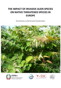 The impact of invasive alien species on native threatened species in Europe