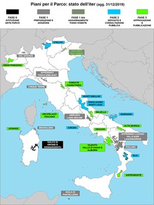 Aggiornato il Repertorio dello stato di attuazione dei Piani per il Parco nei Parchi Nazionali