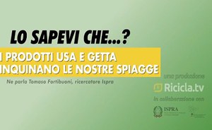 Lo sapevi che..? I prodotti usa e getta inquinano le nostre spiagge?