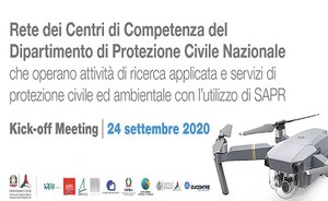 Rete dei Centri di Competenza del Dipartimento di Protezione Civile Nazionale che operano attività di ricerca applicata e servizi di protezione civile ed ambientale con l’utilizzo di SAPR