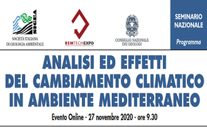 Analisi ed effetti del cambiamento climatico in ambiente mediterraneo