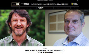 National Geographic Festival delle Scienze - Piante e animali in viaggio con l'uomo