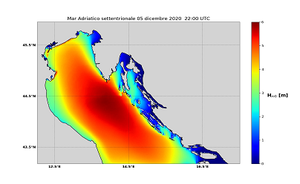 Forte mareggiata nel Mar Adriatico, Ionio e Golfo di Taranto prevista per il 6 dicembre