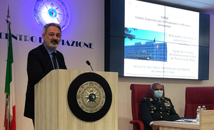 Incontro tra il Direttore Generale dell'ISPRA e il Comandante del Centro di Aviazione della Guardia di Finanza