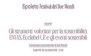 Gli strumenti volontari per la sostenibilità: EMAS, Ecolabel UE e gli eventi sostenibili