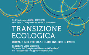 Transizione ecologica. COP26 e G20 per rilanciare insieme il Paese