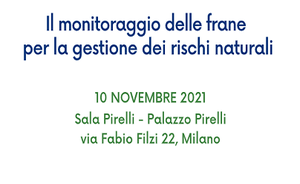 Il monitoraggio delle frane per la gestione dei rischi naturali