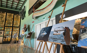 Presentazione della mostra e del volume "Marine litter: looking forward a new world"