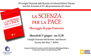 Presentazione del libro "La Scienza per la Pace"