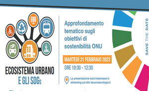 Ecosistema urbano e gli SDGs