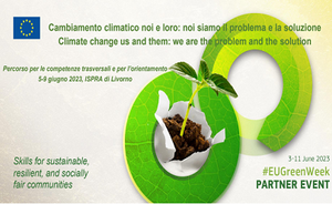 Cambiamento climatico noi e loro: ISPRA partecipa alla Eu Green Week 2023 con evento partner