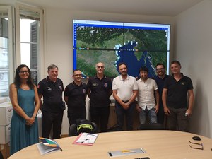 Incontro a Venezia, presso la sede dell'ISPRA, con una delegazione del Centro Funzionale Regionale della Protezione Civile del Friuli Venezia Giulia