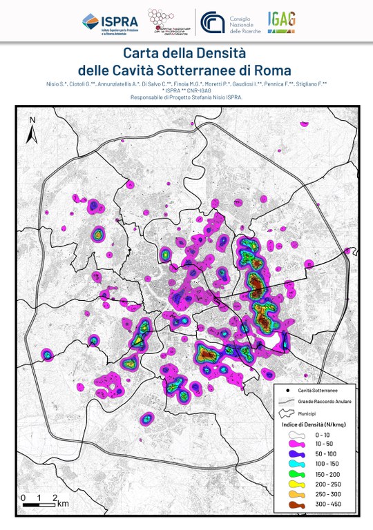 Mappa densita Cavita Sotterranee Roma.jpg