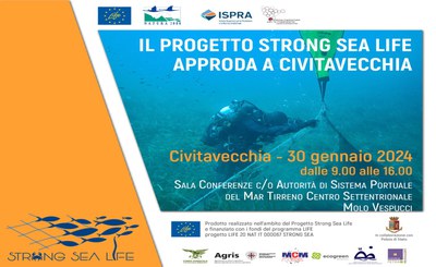 Il Progetto Strong Sea Life approda a Civitavecchia