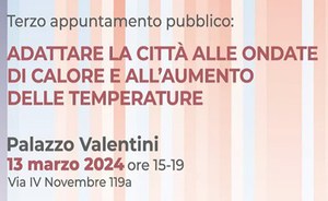 Adattare la città alle ondate di calore e all’aumento delle temperature