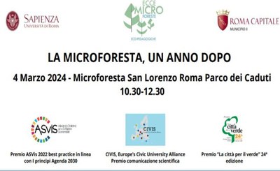 La microforesta, un anno dopo