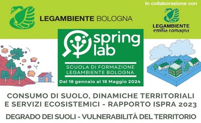 SpringLab 2024 - prima lezione sul consumo di suolo