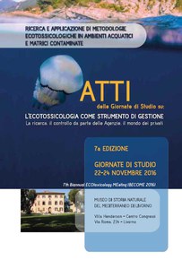 7a edizione delle Giornate di Studio “Ricerca e applicazione di metodologie ecotossicologiche”