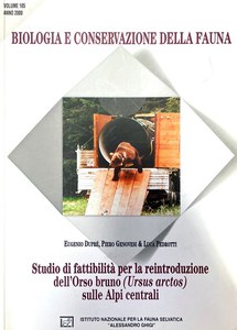 Studio di fattibilità per la reintroduzione dell'Orso bruno (Ursus arctos) sulle Alpi Centrali