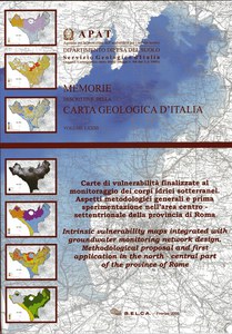 Carte di vulnerabilità finalizzate al monitoraggio dei corpi idrici sotterranei. Aspetti metodologici generali e prima sperimentazione nell'area centro-settentiornale della provincia di Roma